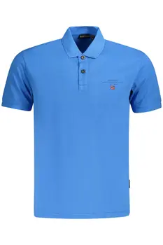 NAPAPIJRI POLO SHORT SLEEVES MEN BLUE
