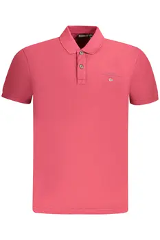 NAPAPIJRI MEN'S SHORT SLEEVE POLO SHIRT RED