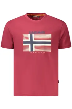 NAPAPIJRI SHORT SLEEVE T-SHIRT MEN RED