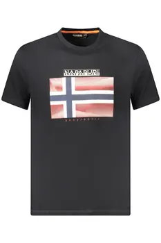 NAPAPIJRI SHORT SLEEVE T-SHIRT MEN BLACK