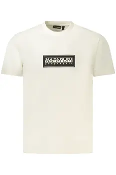 NAPAPIJRI SHORT SLEEVE T-SHIRT MEN WHITE