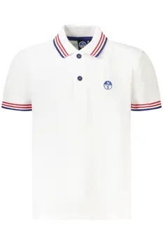 NORTH SAILS POLO SHORT SLEEVES CHILDREN WHITE