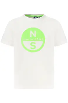NORTH SAILS SHORT SLEEVE T-SHIRT CHILDREN WHITE