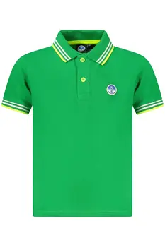NORTH SAILS CHILDREN'S SHORT SLEEVE POLO GREEN