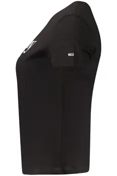 TOMMY HILFIGER SHORT SLEEVE T-SHIRT WOMEN BLACK
