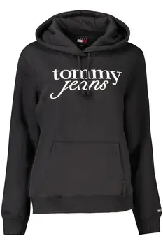 TOMMY HILFIGER SWEATSHIRT WITHOUT ZIP WOMEN BLACK