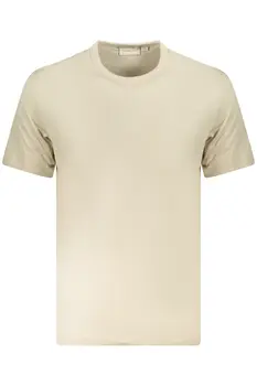 CALVIN KLEIN SHORT SLEEVE T-SHIRT MEN BEIGE