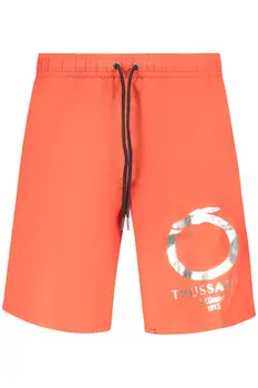 TRUSSARDI MEN'S RED SHORT PANTS