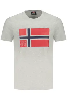 NORWAY 1963 MEN'S SHORT SLEEVE T-SHIRT GREY