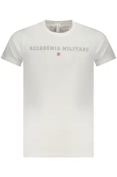 MILITARY ACADEMY SHORT SLEEVE T-SHIRT MEN WHITE