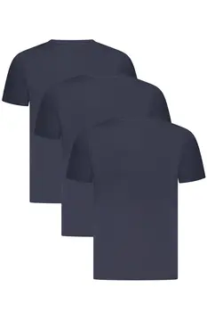 TOMMY HILFIGER MEN'S SHORT SLEEVE T-SHIRT BLUE
