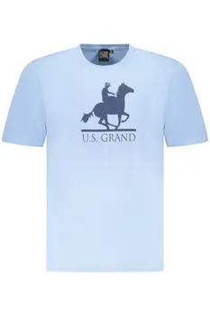 US GRAND POLO SHORT SLEEVE T-SHIRT MEN'S BLUE