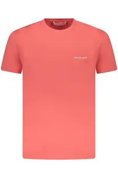 TRUSSARDI MEN'S SHORT SLEEVE T-SHIRT PINK