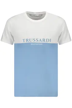 TRUSSARDI SHORT SLEEVE T-SHIRT MEN'S BLUE