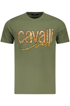 CAVALLI CLASS SHORT SLEEVE T-SHIRT MEN GREEN