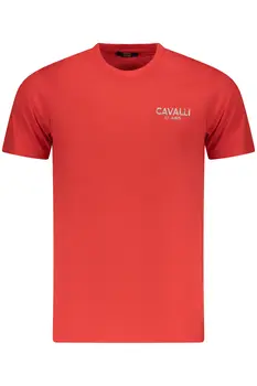 CAVALLI CLASS SHORT SLEEVE T-SHIRT MEN RED