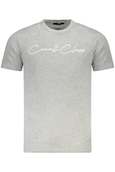 CAVALLI CLASS SHORT SLEEVE T-SHIRT MEN GREY