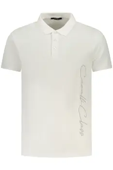 CAVALLI CLASS POLO SHORT SLEEVES MEN WHITE