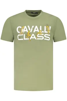 CAVALLI CLASS SHORT SLEEVE T-SHIRT MEN GREEN