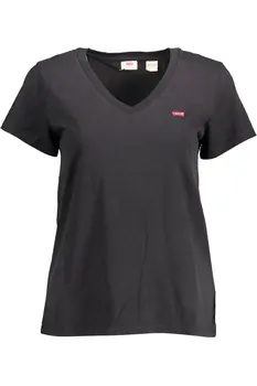 LEVI'S SHORT SLEEVE T-SHIRT WOMEN BLACK