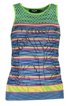 DESIGUAL WOMEN'S TANK TOP GREEN