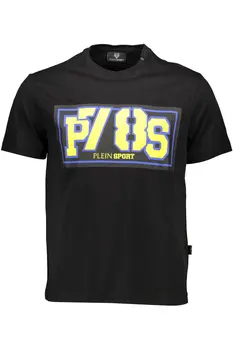PLEIN SPORT SHORT SLEEVE T-SHIRT MEN BLACK