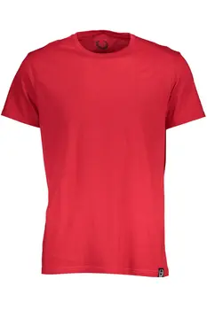 GIAN MARCO VENTURI MEN'S SHORT SLEEVE T-SHIRT RED