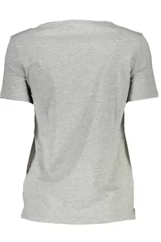 GUESS JEANS SHORT SLEEVE T-SHIRT WOMEN GREY