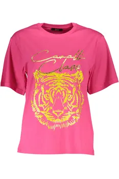 CAVALLI CLASS T-SHIRT SHORT SLEEVES WOMEN PINK
