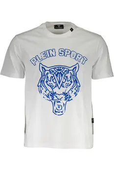 PLEIN SPORT SHORT SLEEVE T-SHIRT MEN WHITE
