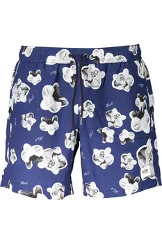 KARL LAGERFELD BEACHWEAR SWIMSUIT BOTTOM MEN BLUE