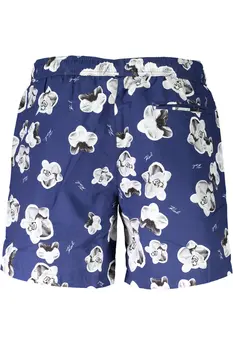 KARL LAGERFELD BEACHWEAR SWIMSUIT BOTTOM MEN BLUE