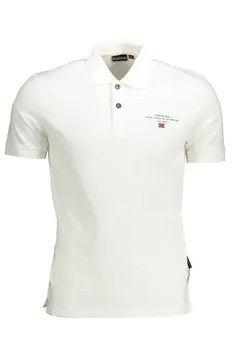 NAPAPIJRI POLO SHORT SLEEVES MEN WHITE