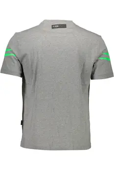 PLEIN SPORT SHORT SLEEVE T-SHIRT MEN GREY