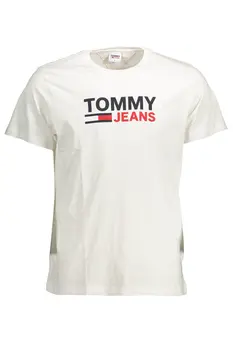 TOMMY HILFIGER SHORT SLEEVE T-SHIRT MEN WHITE
