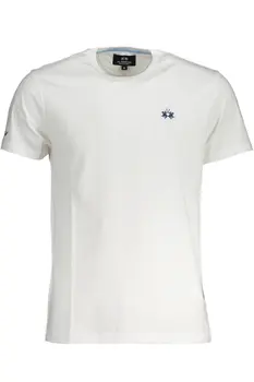 LA MARTINA MEN'S SHORT SLEEVE T-SHIRT WHITE