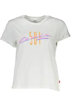 LEVI'S SHORT SLEEVE T-SHIRT WOMEN WHITE