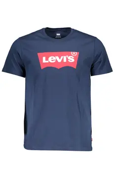 LEVI'S MEN'S SHORT SLEEVE T-SHIRT BLUE