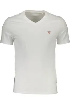 GUESS JEANS SHORT SLEEVE T-SHIRT MEN WHITE
