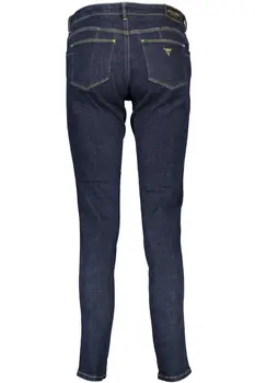 GUESS JEANS WOMEN'S DENIM JEANS BLUE