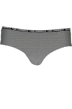 KARL LAGERFELD BEACHWEAR SWIMSUIT BOTTOM WOMEN BLACK