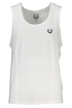 GIAN MARCO VENTURI MEN'S WHITE TANK TOP
