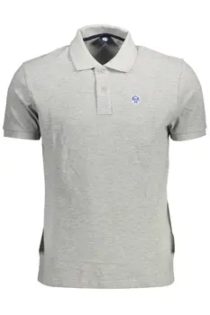 NORTH SAILS MEN'S SHORT SLEEVE POLO GREY