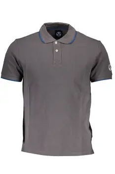 NORTH SAILS MEN'S SHORT SLEEVE POLO GREY