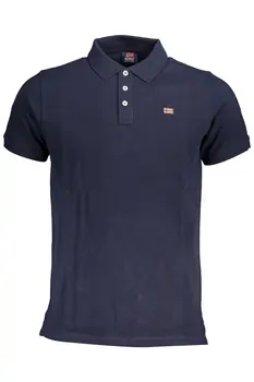 NORWAY 1963 MEN'S SHORT SLEEVE POLO BLUE