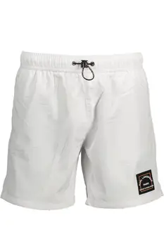 KARL LAGERFELD BEACHWEAR SWIMSUIT BOTTOM MEN WHITE