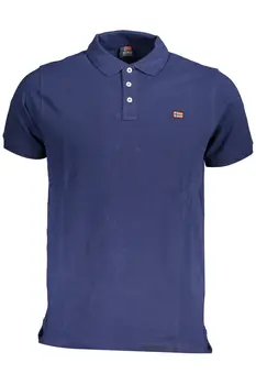 NORWAY 1963 MEN'S SHORT SLEEVE POLO BLUE
