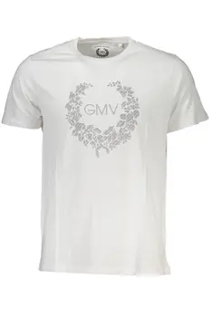 GIAN MARCO VENTURI MEN'S SHORT SLEEVE T-SHIRT WHITE
