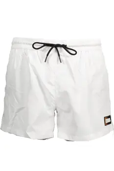 KARL LAGERFELD BEACHWEAR SWIMSUIT BOTTOM MEN WHITE