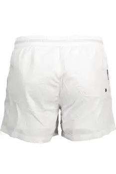 KARL LAGERFELD BEACHWEAR SWIMSUIT BOTTOM MEN WHITE